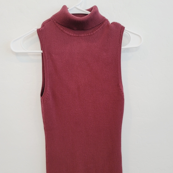 Love Republic Red Bodycon Turtle Neck Dress Large - Picture 3 of 10